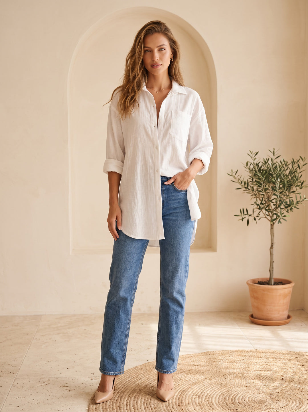 Lettice – White, studio front