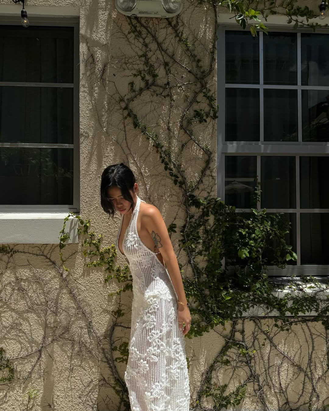 Lilac | Delicate Sheer Dress in first_variant_option1 | Elegant Women&
