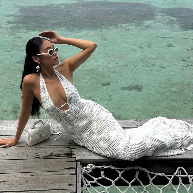 Lilac | Delicate Sheer Dress in first_variant_option1 | Elegant Women&