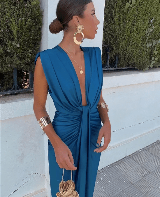 Lily | Elegant Pleated Dress in first_variant_option1 | Elegant Women&