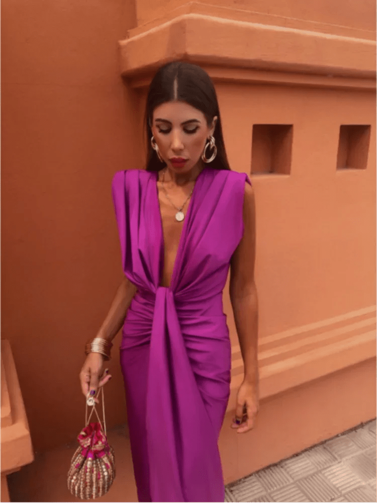 Lily | Elegant Pleated Dress in first_variant_option1 | Elegant Women&