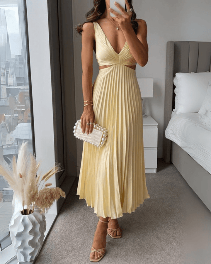 Lily | Radiant Twist Dress in first_variant_option1 | Elegant Women&