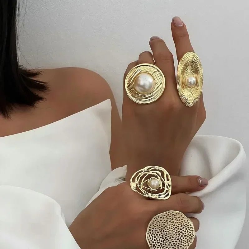 Lilyana | Elegant Statement Ring in first_variant_option1 | Elegant Women&