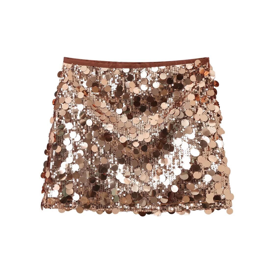 Liory | Dazzling Sequin Skirt in first_variant_option1 | Elegant Women&