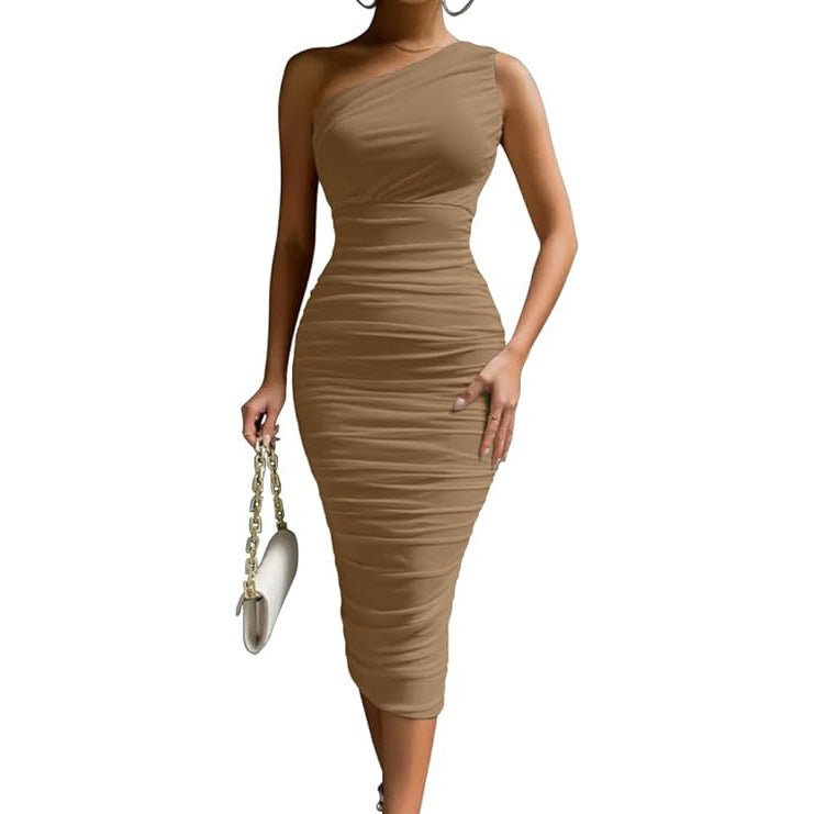Livy | Chic Bodycon Elegant Midi Dress in first_variant_option1 | Elegant Women&