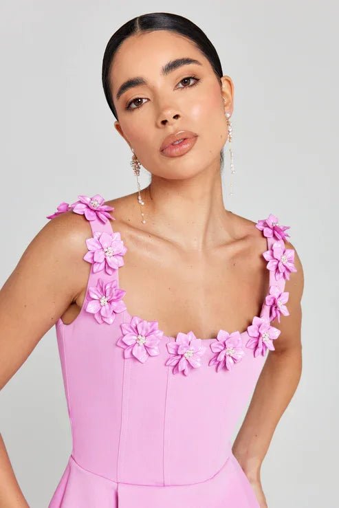 Lola | Elegant Floral Dress in first_variant_option1 | Elegant Women&