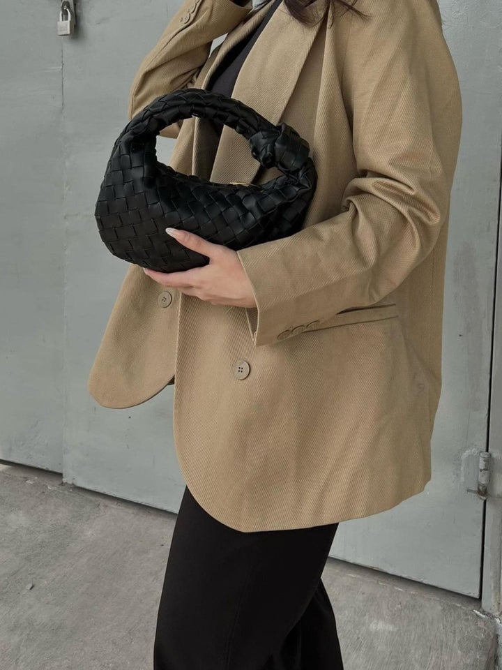 Louisa | Stylish Woven Bag in first_variant_option1 | Elegant Women&
