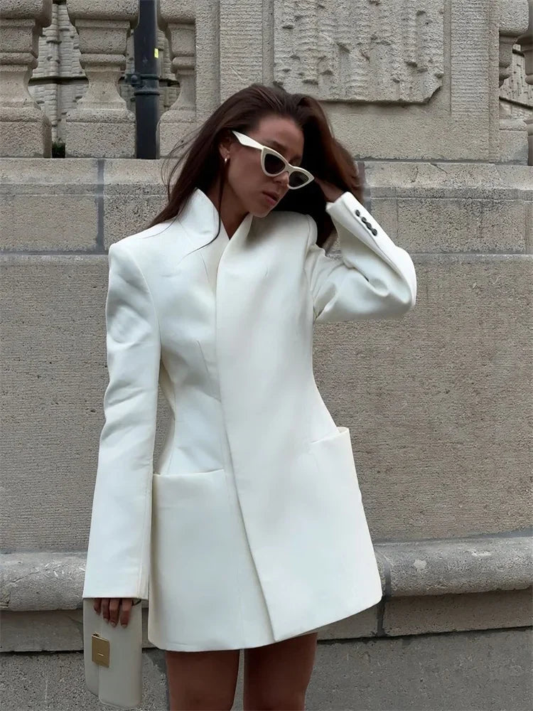 Lucia | Elegant Blazer Dress in first_variant_option1 | Elegant Women&