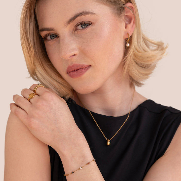 Ysoriah | Beaded Chain Bracelet