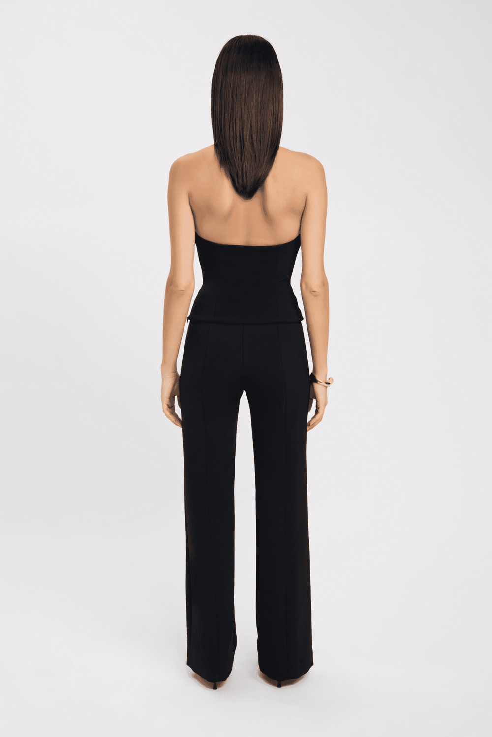 Luna | Satin Wrap Crop Top in first_variant_option1 | Elegant Women's Dress - Maeve The Label