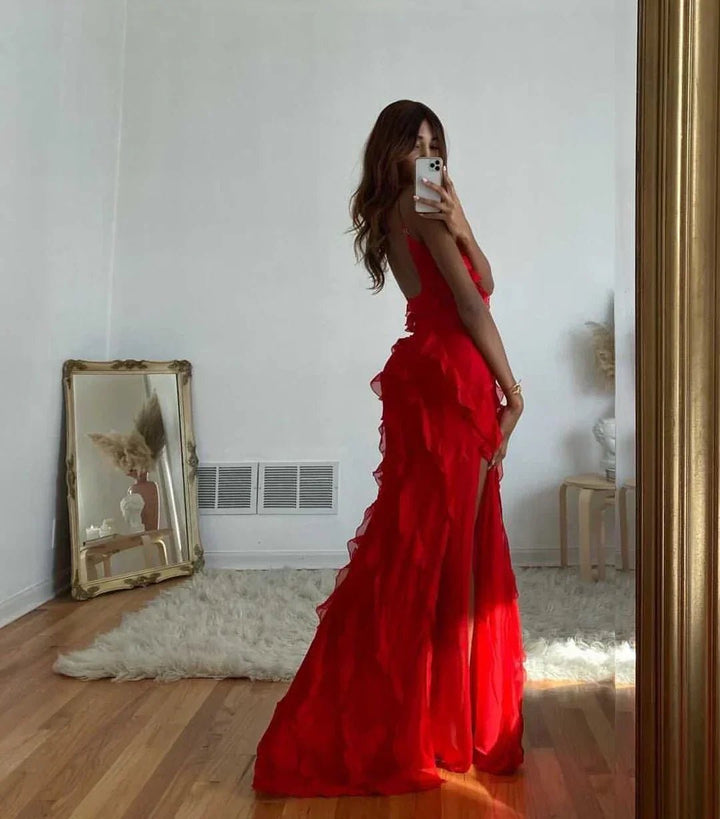Lyla | Flamenco Muse Dress in first_variant_option1 | Elegant Women&