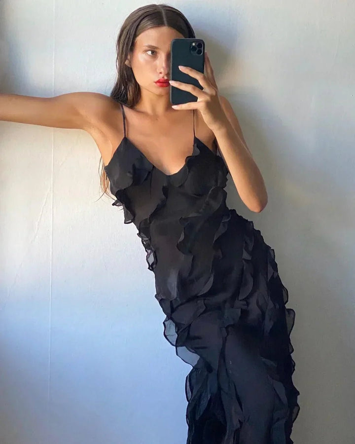 Lyla | Flamenco Muse Dress in first_variant_option1 | Elegant Women&