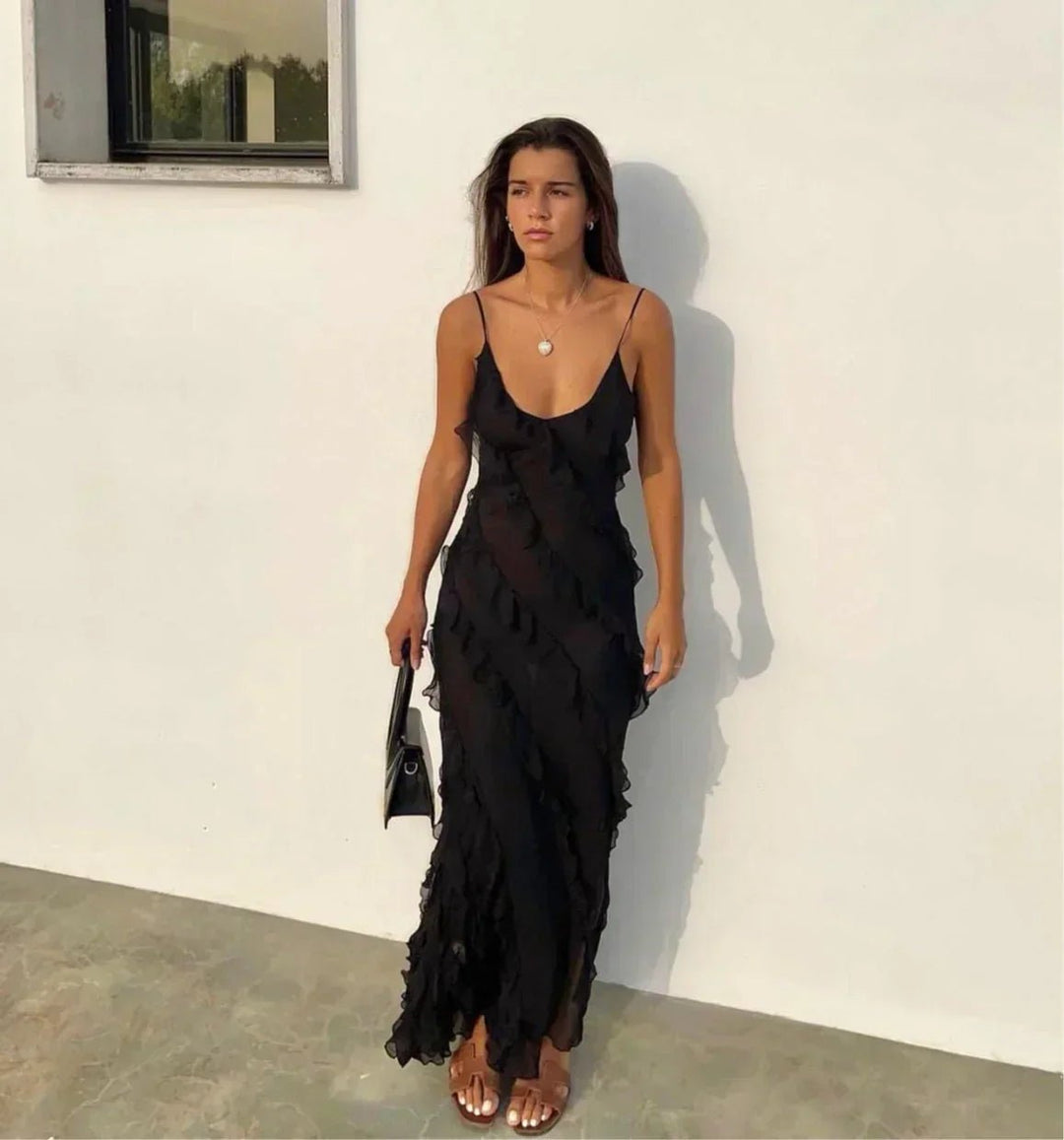 Lyla | Flamenco Muse Dress in first_variant_option1 | Elegant Women&