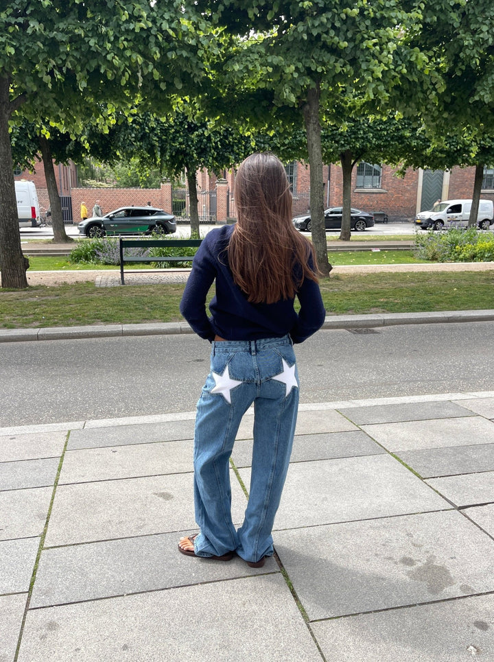 Maggie | Flare Star Jeans in first_variant_option1 | Elegant Women&