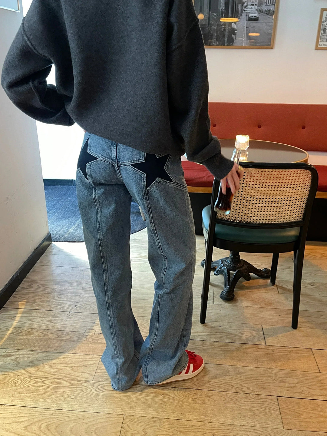 Maggie | Flare Star Jeans in first_variant_option1 | Elegant Women&