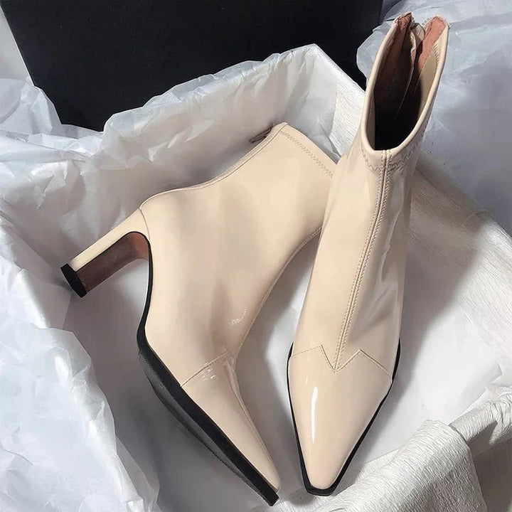 Makenzie | Patent Leather Boots in first_variant_option1 | Elegant Women&