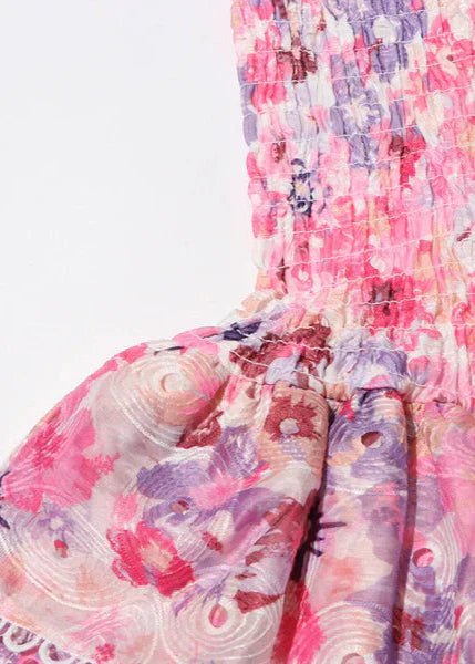 Mandy | Strapless Floral Dress in first_variant_option1 | Elegant Women&
