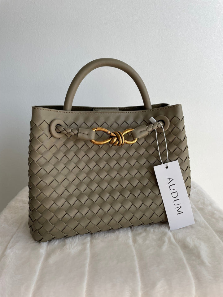 Marleigh | Elegant Woven Tote in first_variant_option1 | Elegant Women&