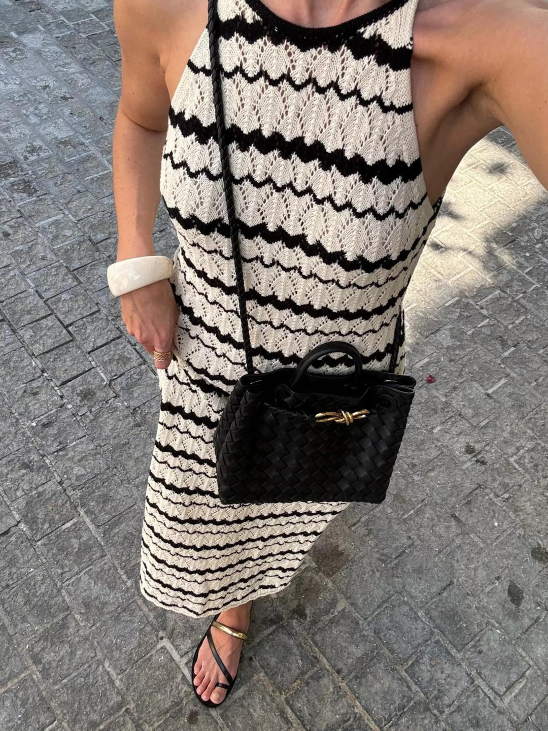 Marleigh | Elegant Woven Tote in first_variant_option1 | Elegant Women&