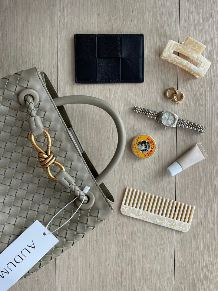 Marleigh | Elegant Woven Tote in first_variant_option1 | Elegant Women&