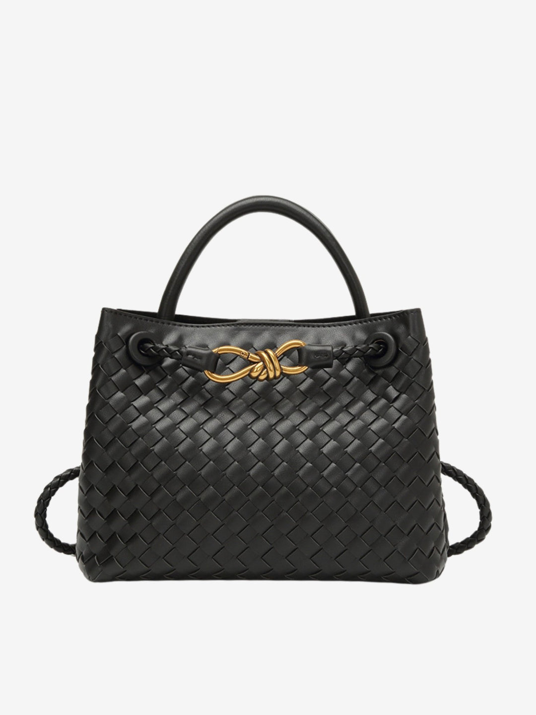 Marleigh | Elegant Woven Tote in first_variant_option1 | Elegant Women&