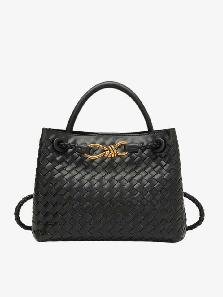 Marleigh | Elegant Woven Tote in first_variant_option1 | Elegant Women&
