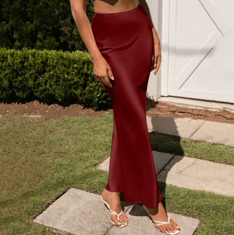 Melania Luxe Skirt in first_variant_option1 | Elegant Women's Dress - Maeve The Label