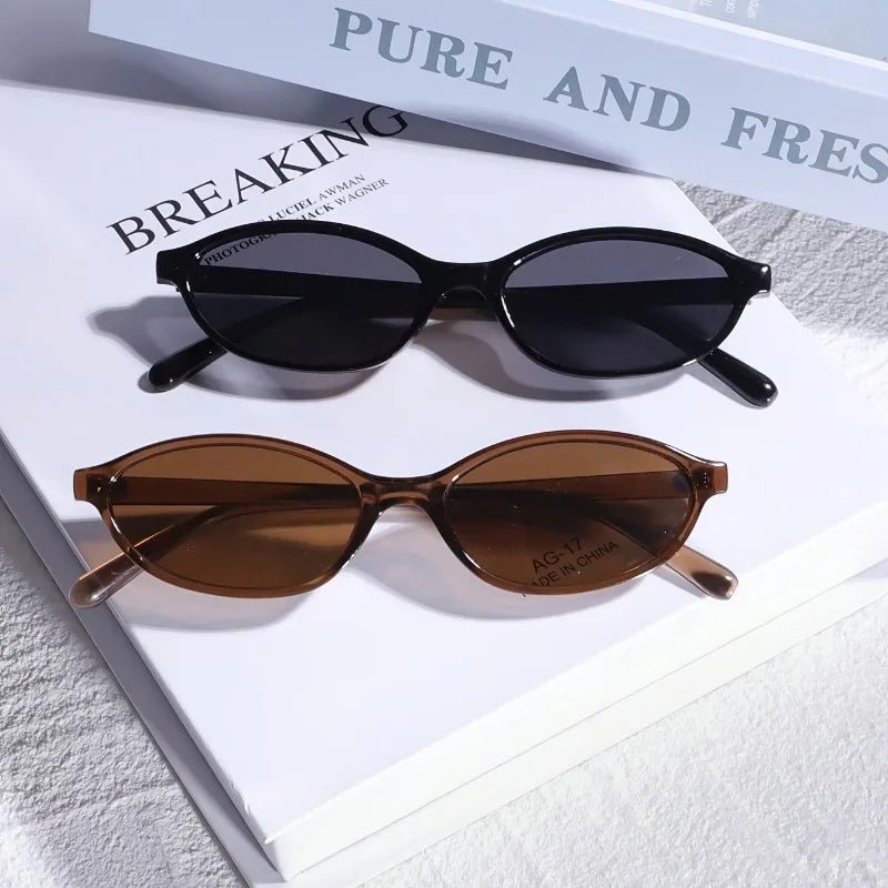 Melusine | Trendy Slim Sunglasses in first_variant_option1 | Elegant Women&