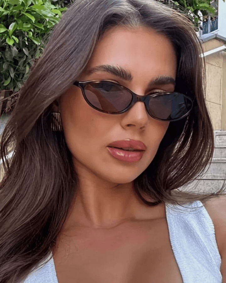 Melusine | Trendy Slim Sunglasses in first_variant_option1 | Elegant Women&