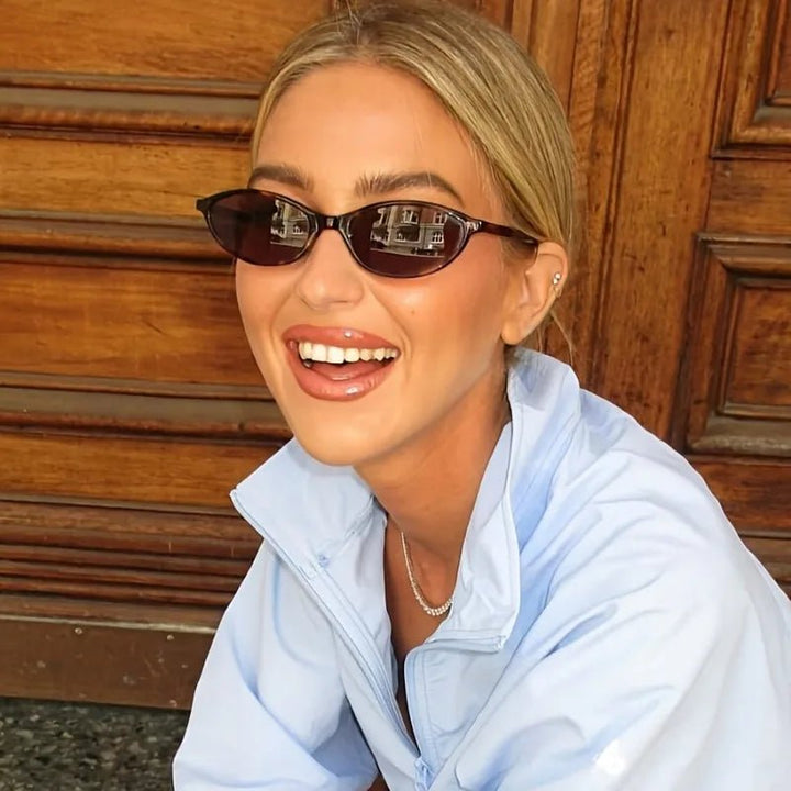 Melusine | Trendy Slim Sunglasses in first_variant_option1 | Elegant Women&
