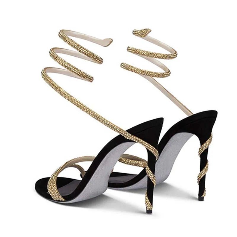 Mikayla | Elegant Strappy Heels in first_variant_option1 | Elegant Women&