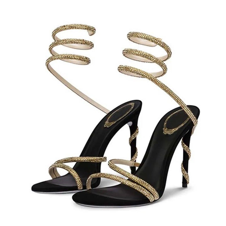 Mikayla | Elegant Strappy Heels in first_variant_option1 | Elegant Women&