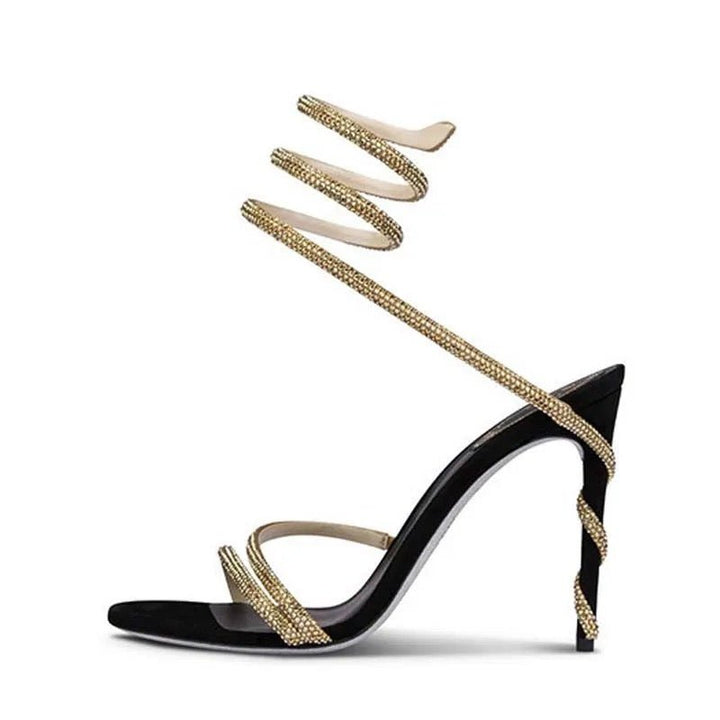 Mikayla | Elegant Strappy Heels in first_variant_option1 | Elegant Women&