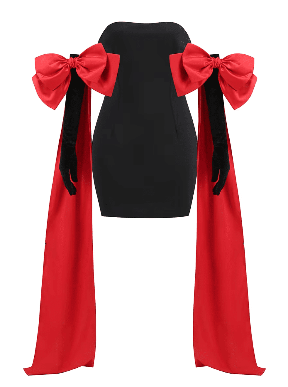 Milena | Statement Bow Dress in first_variant_option1 | Elegant Women&
