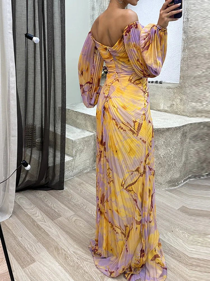 Minerva | Radiant Draped Gown in first_variant_option1 | Elegant Women&