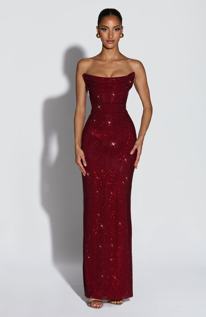 Vesper | Corset Maxi Dress