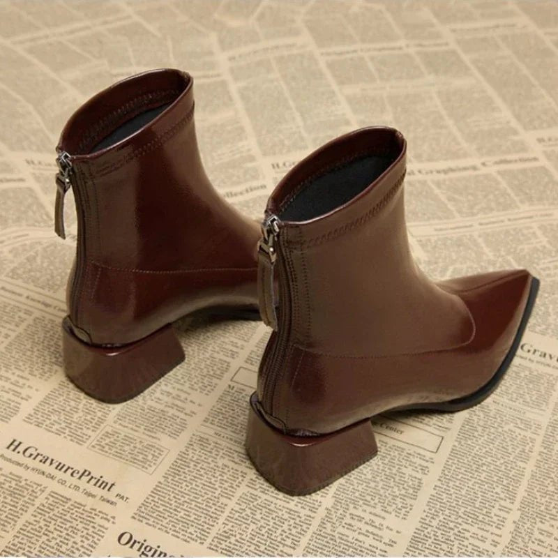 Monroe | Sleek Ankle Boots in first_variant_option1 | Elegant Women&