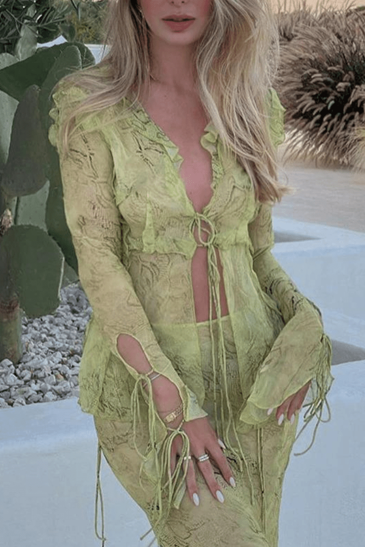 Morag | Lace Willow Veil in first_variant_option1 | Elegant Women&