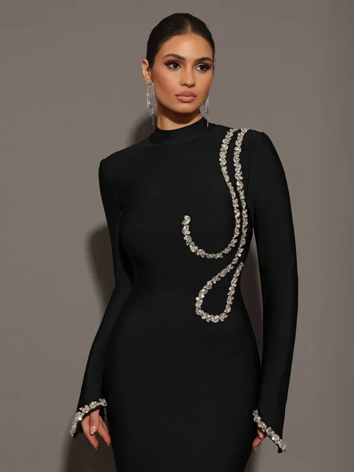Nayeli | Elegant Sleek Gown in first_variant_option1 | Elegant Women&