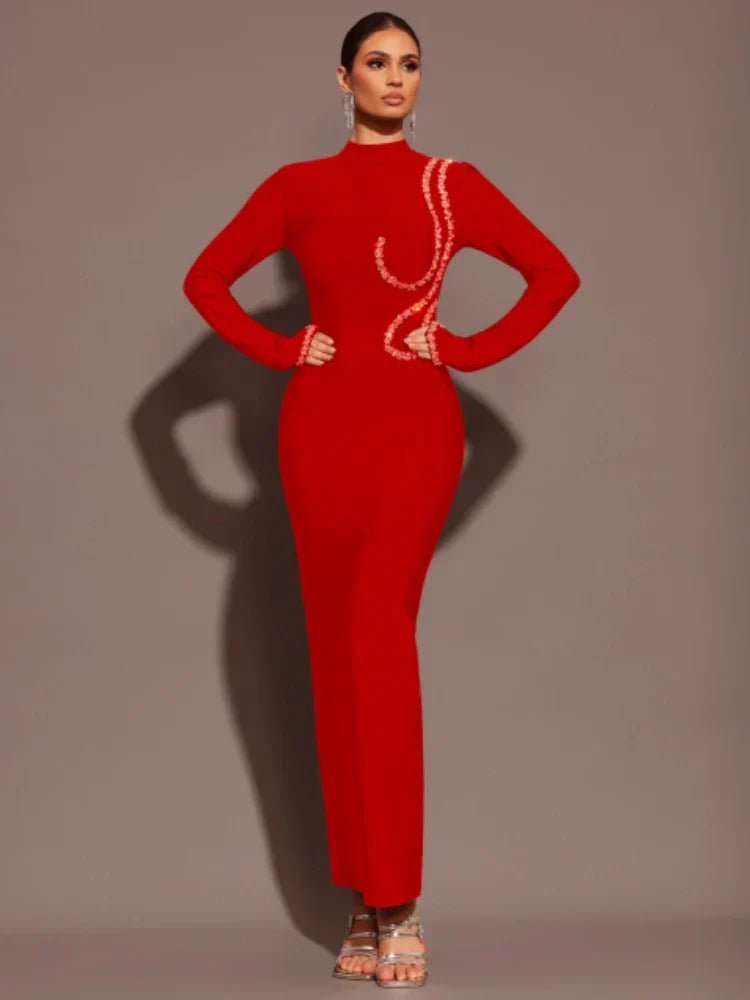 Nayeli | Elegant Sleek Gown in first_variant_option1 | Elegant Women&