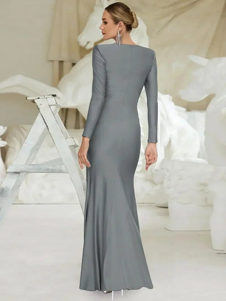 Novah | Refined Twist Dress in first_variant_option1 | Elegant Women&