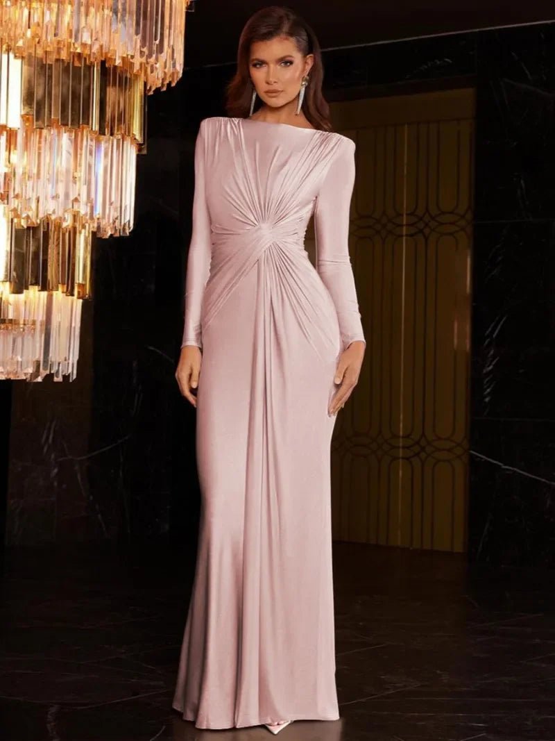 Novah | Refined Twist Dress in first_variant_option1 | Elegant Women&