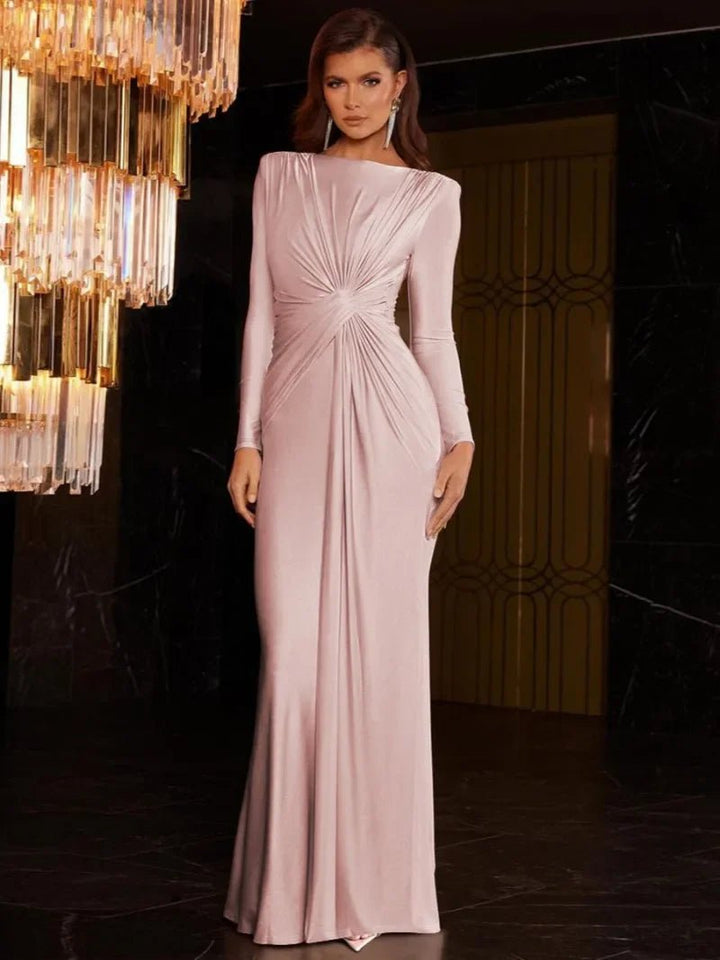 Novah | Refined Twist Dress in first_variant_option1 | Elegant Women&