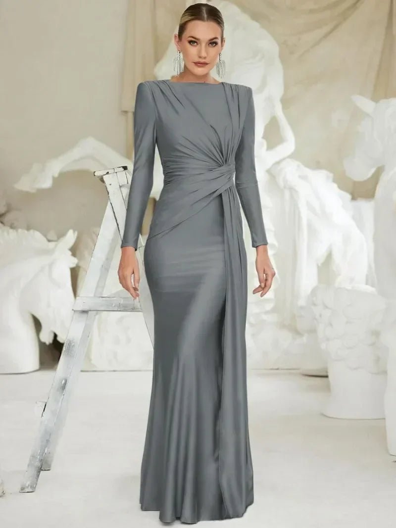 Novah | Refined Twist Dress in first_variant_option1 | Elegant Women's Dress - Maeve The Label