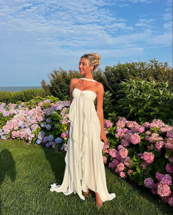 Nyra | Seabreeze Ruffle Gown in first_variant_option1 | Elegant Women&