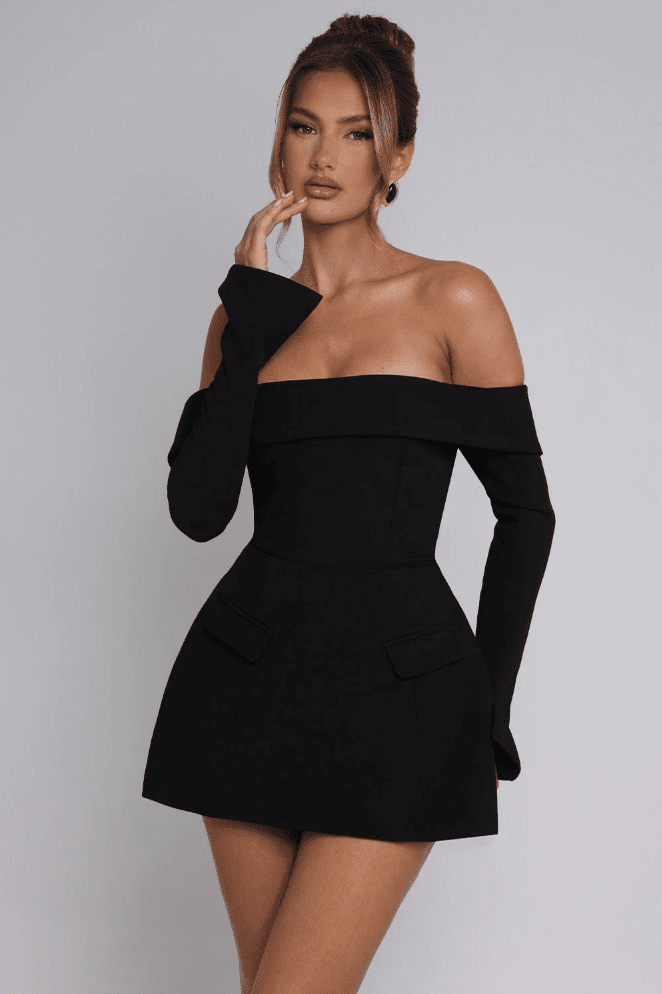 Nyra | Stunning Skater Dress in first_variant_option1 | Elegant Women&