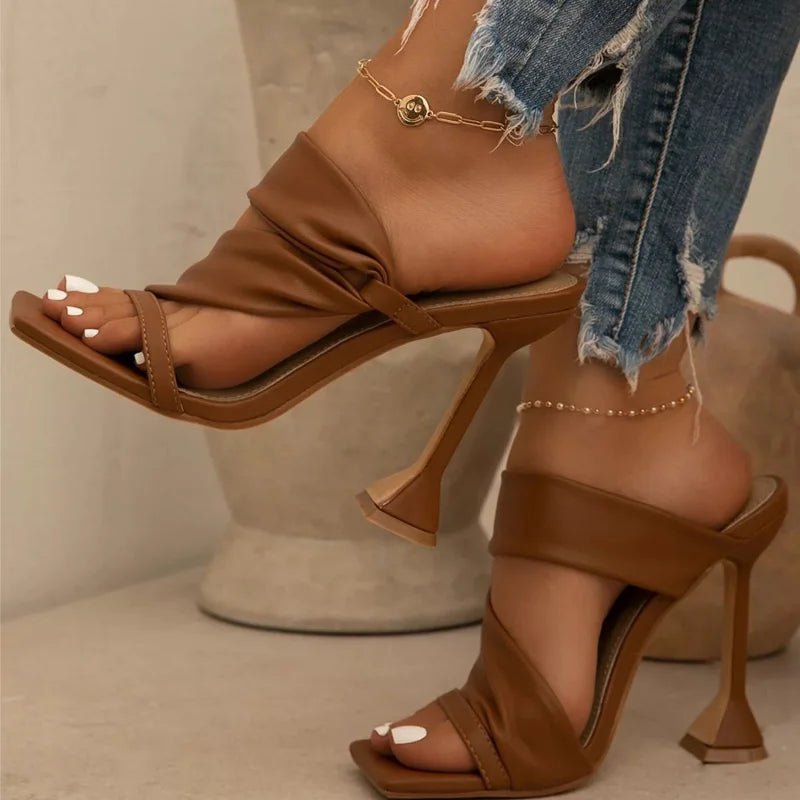 Ocean | Sophisticated Wrap Heels in first_variant_option1 | Elegant Women&