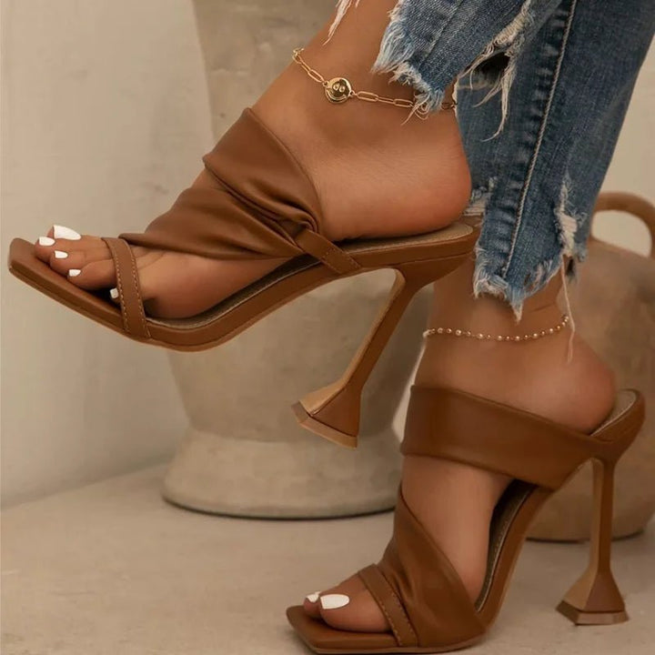 Ocean | Sophisticated Wrap Heels in first_variant_option1 | Elegant Women&