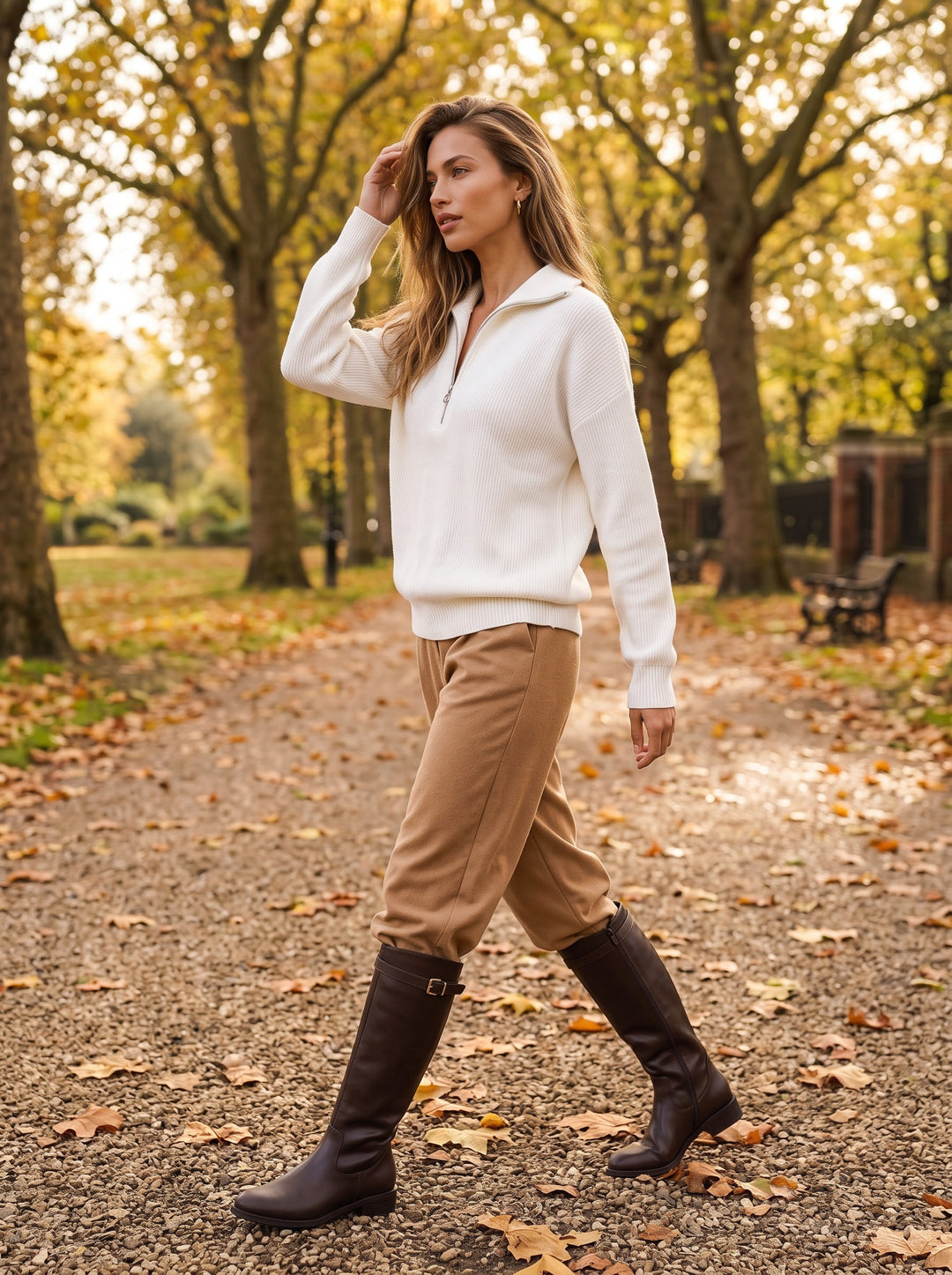 Ottoline – White, outdoor, walking