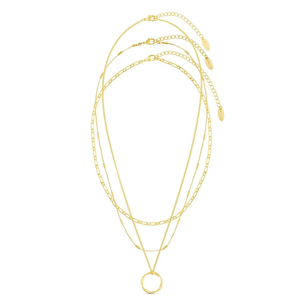 Paline | Layered Gold Necklace in first_variant_option1 | Elegant Women&